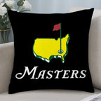 Masters Golf Plush Pillow Cover – Augusta Vibes for Your Sofa