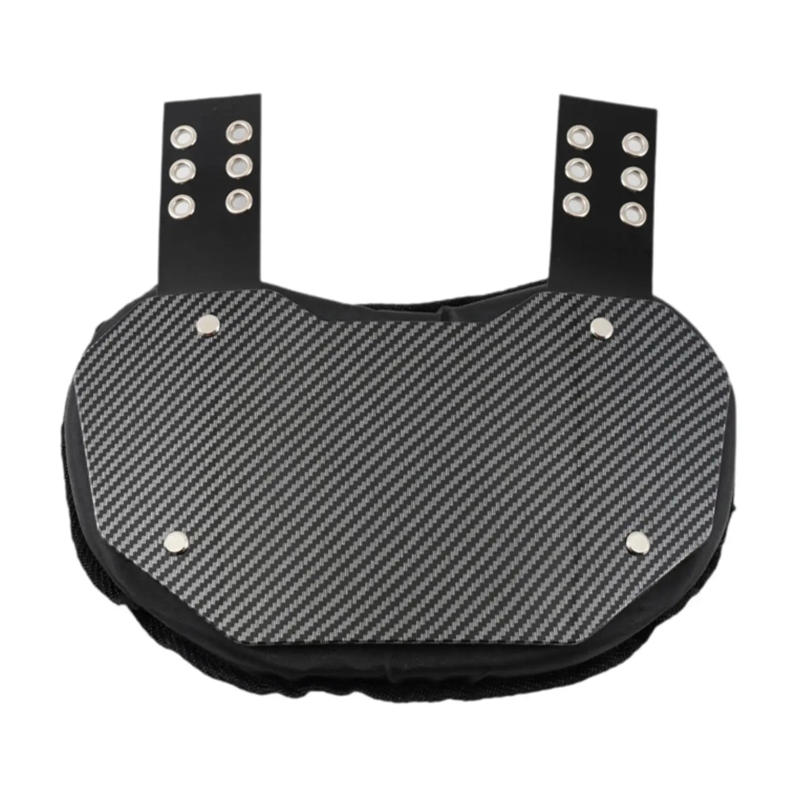 Football Backboard Rugby Back Pads Universal Fit Lightweight with Padding Rear