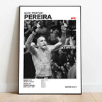 Black and White Boxing Legends ILIA TOPURIA Canvas Poster Boxing Fighting Canvas Print Painting Wall Decor for Gym Home Decor