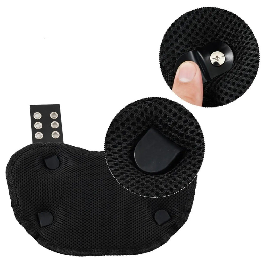 Football Backboard Rugby Back Pads Universal Fit Lightweight with Padding Rear