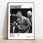 Black and White Boxing Legends ILIA TOPURIA Canvas Poster Boxing Fighting Canvas Print Painting Wall Decor for Gym Home Decor