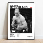 Black and White Boxing Legends ILIA TOPURIA Canvas Poster Boxing Fighting Canvas Print Painting Wall Decor for Gym Home Decor