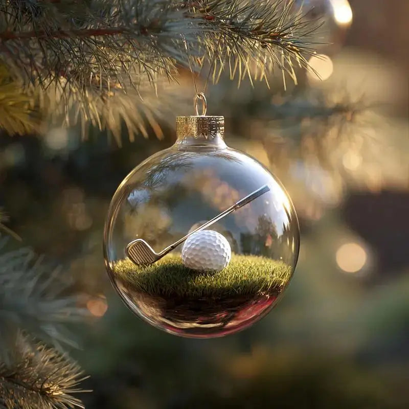 Sports Themed Christmas Ornament