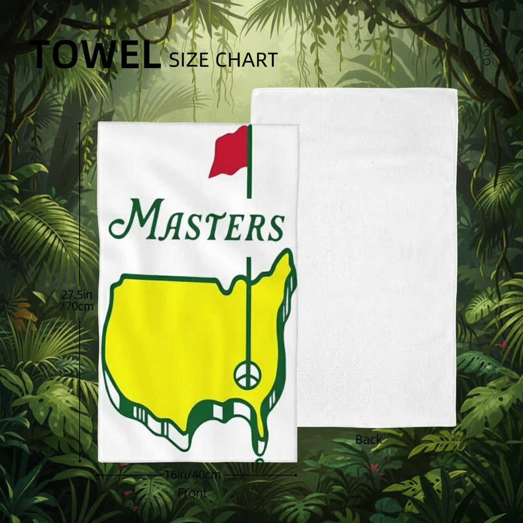 Custom Masters Golf Towel – Augusta 2022 Edition