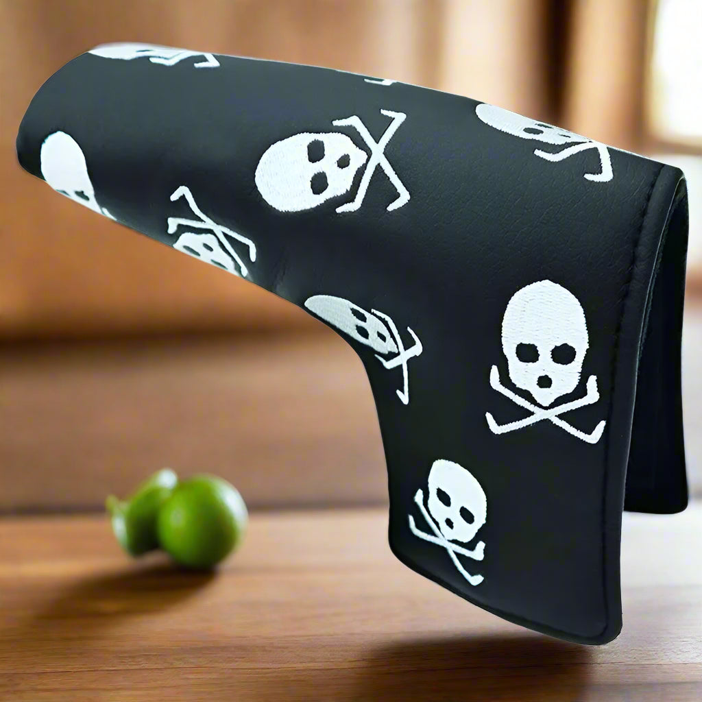 Golf Putter Head Cover – (Black & White)
