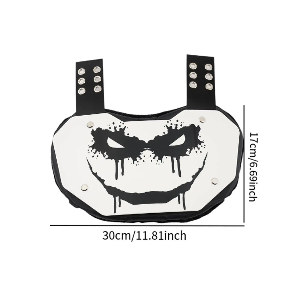 Football Backboard Rugby Back Pads Universal Fit Lightweight with Padding Rear