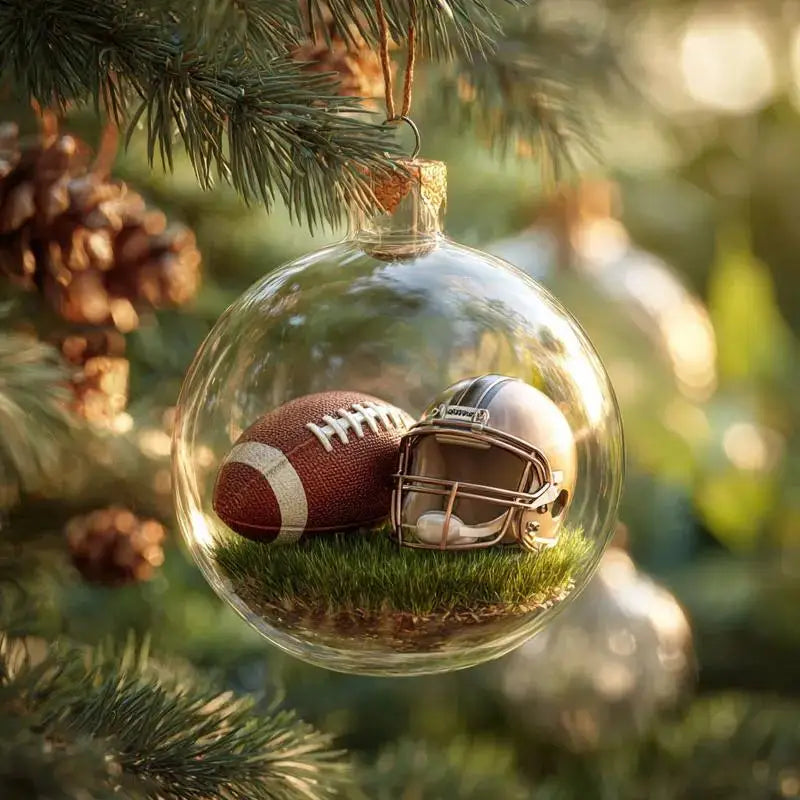 Sports Themed Christmas Ornament