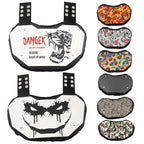 Football Backboard Rugby Back Pads Universal Fit Lightweight with Padding Rear